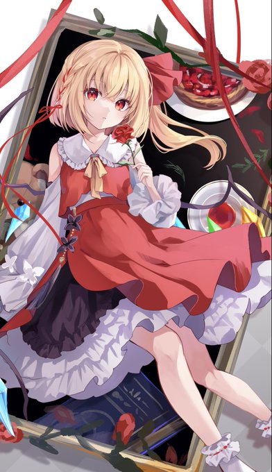 フランドール・スカーレット 「フランちゃん色紙 #東方Project #フラン