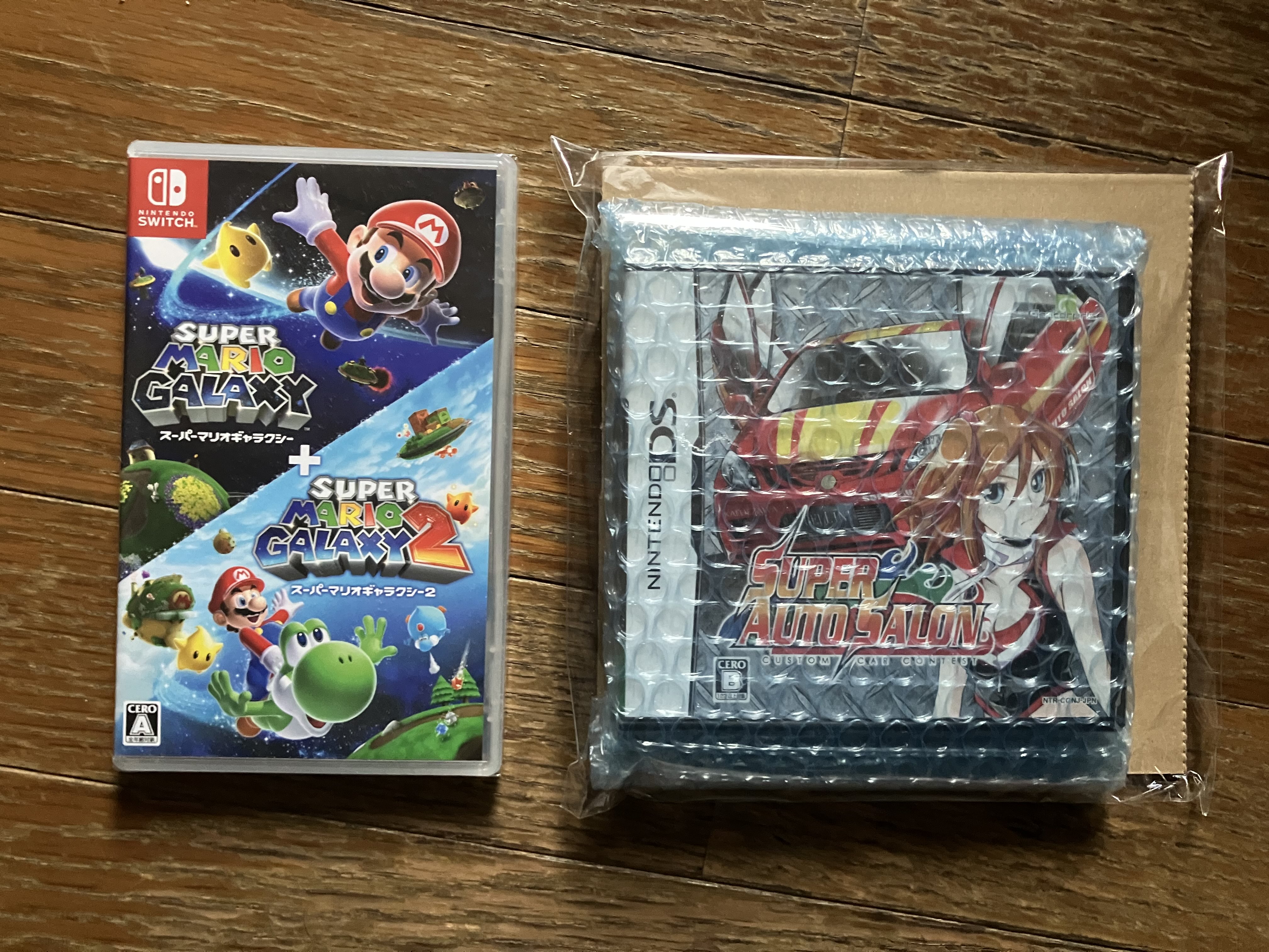 【新品】ポケモン レジェンズ ZA　＋　スーパーマリオギャラクシー1.2 送料込 新品】ポケモン レジェンズ ZA ＋ スーパーマリオギャラクシー