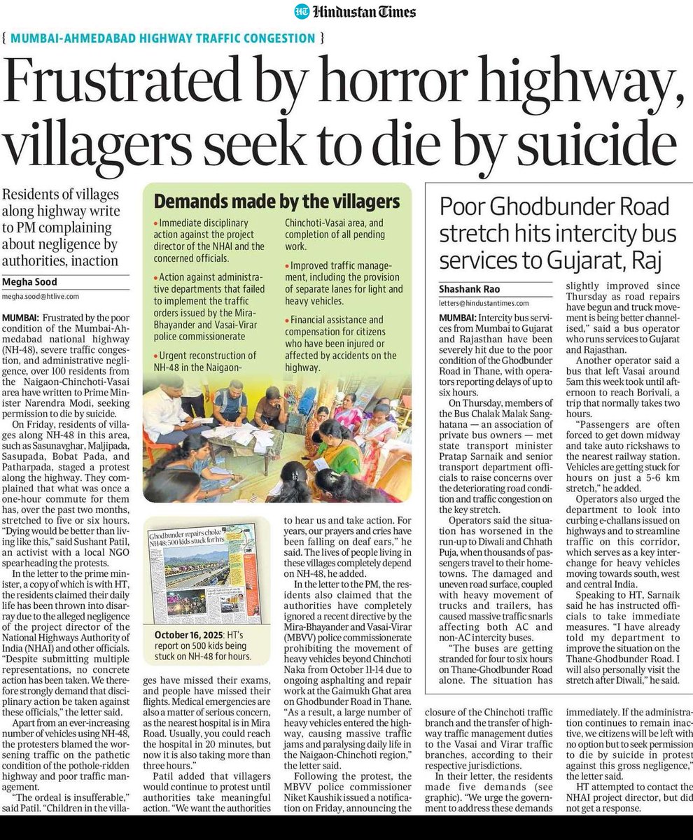 RoadsOfMumbai's tweet image. Petty Taxes, Advance Infrastructure