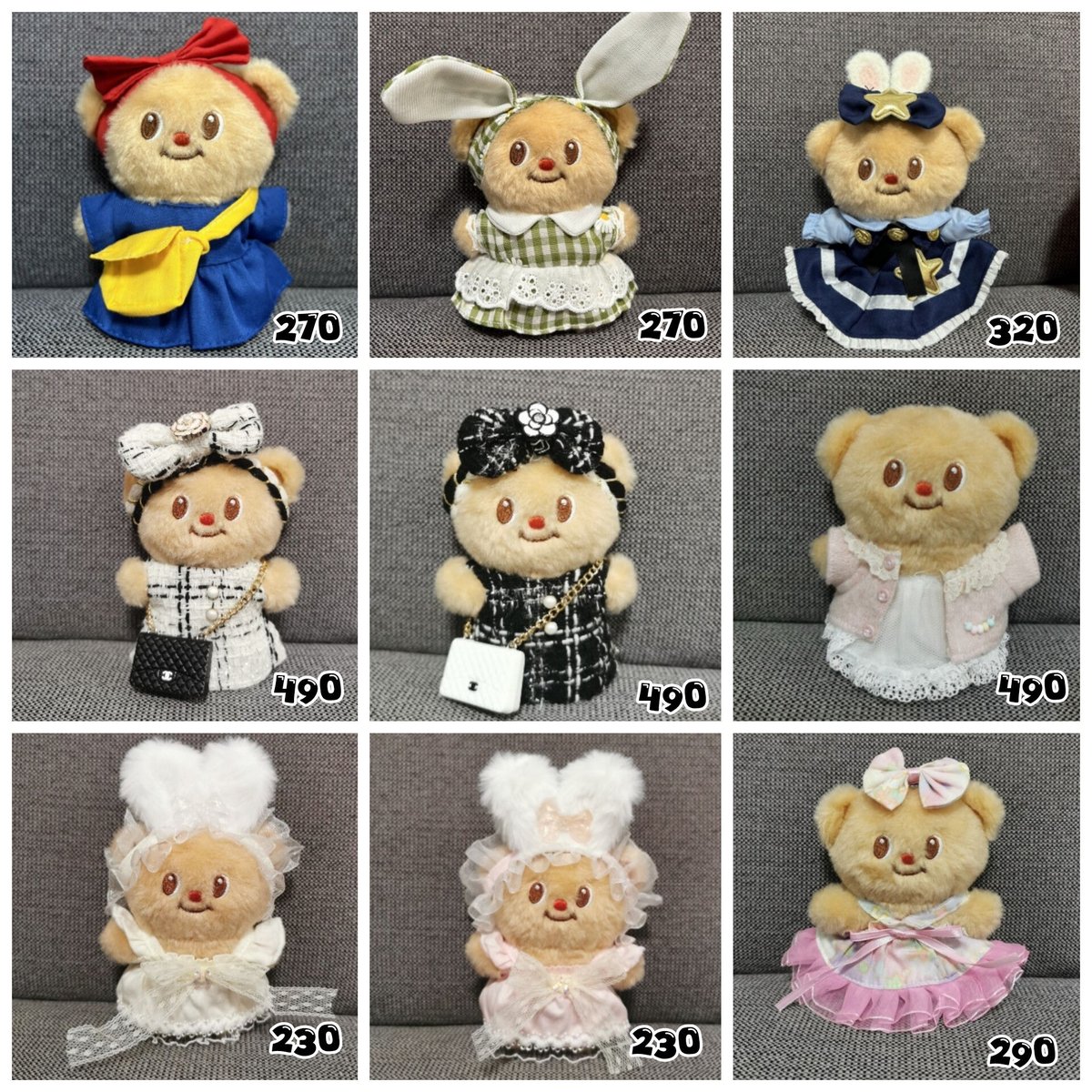 feonixpreorder2's tweet image. 🛒 พร้อมส่ง ชุดตุ๊กตา 10cm

🎀 ชุดเดรสน่ารักๆ ติดแกลม

🪧 ราคาตามภาพ

🪧 ใส่กับ #น้องหมีเนย และ #ตุ๊กตา10cm

🚚 ค่าส่ง 30 บาท
🩷 สั่งซื้อทาง dm ค่ะ

#น้องนกพร้อมส่ง #ชุดน้องหมีเนย #ชุดตุ๊กตา10cm​ #ตลาดนัดnct #ตลาดนัดRIIZE #ตลาดนัดplave #ตลาดนัดENHYPEN