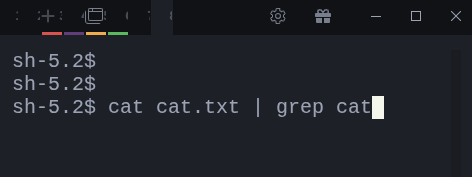 linuxopsys's tweet image. $ cat cat.txt | grep cat