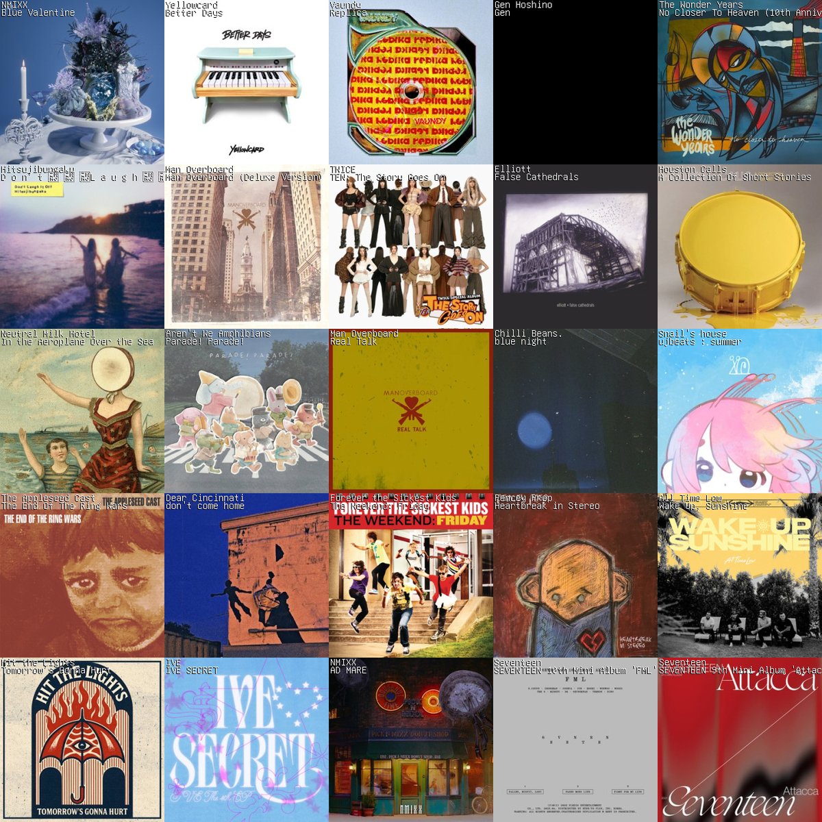 5x5 October 17 :)