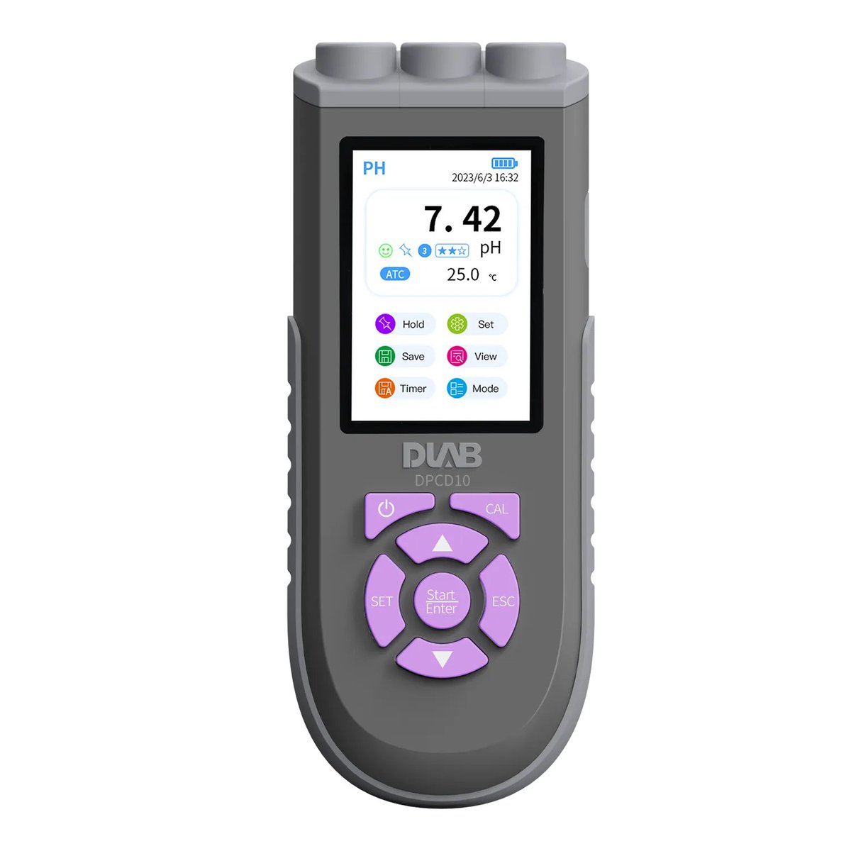 DLAB849123's tweet image. DPCD10 Portable Multi-parameter AnalyzerSmart system tests pH, conductivity, DO, with timed measurement. 3.5-inch color screen, easy use; stores 3000 data sets, PC manages sample ID. Lithium battery + IP57, USB/Type-C charging, fit for on-site
#PortableAnalyzer #TestingEquipment