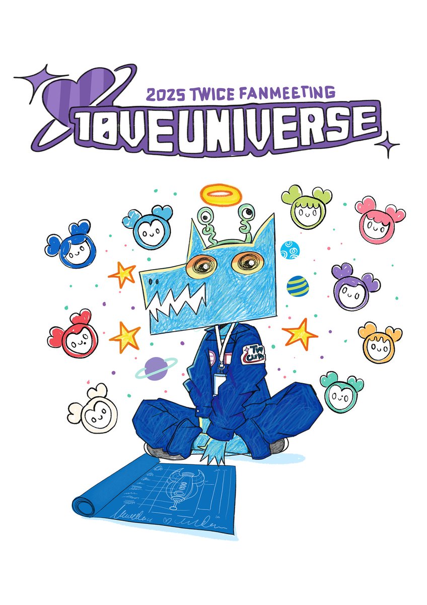 Today is TWICE 10th Anniversary Fan Meeting 
🌐🚀Let’s fly to infinity and beyond and stay together for a thousand years 💙✨🫶
"It's not over until it's over" fly high, TWICE! 🪽 
🥹🫶 Always love you Twice 
#원스 #ONCE #트와이스 #TWICE
#TWICE_10TH_ANNIVERSARY #10VE_UNIVERSE