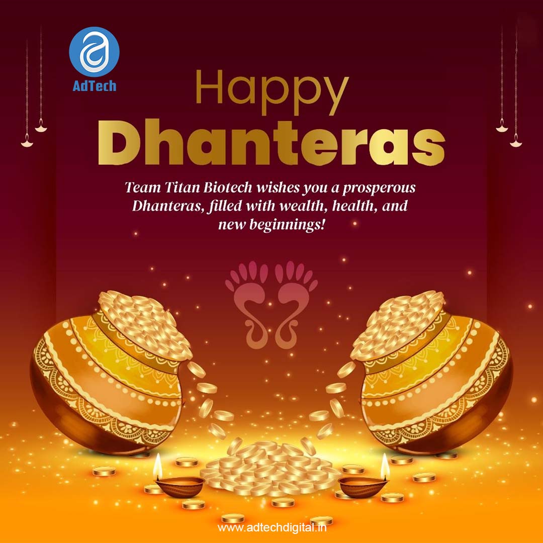 Let the light of Dhanteras bring prosperity to your home! 🪔💛
#Dhanteras2025 #FestivalOfWealth #ProsperityAndHappiness #IndianTradition