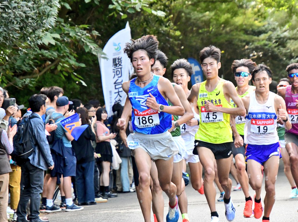 hiyomiranharp11's tweet image. 20251018 箱根駅伝予選会 東海大学 花岡君 #GoTOKAI