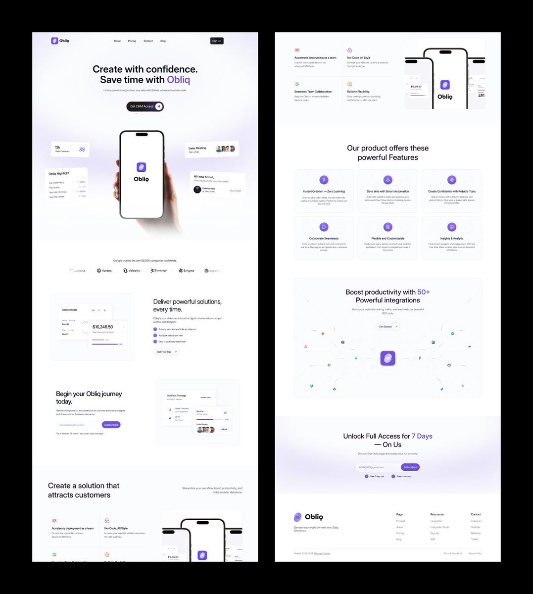designs_yusuf's tweet image. 🚨 Template Giveaway 🥳🥳

I’m giving away the @figma file — free.

How to get it?

1. Repost
2. Follow me - (Must)
3. Comment &quot; Landing 1 ”

After 72hours , I&apos;ll share this file