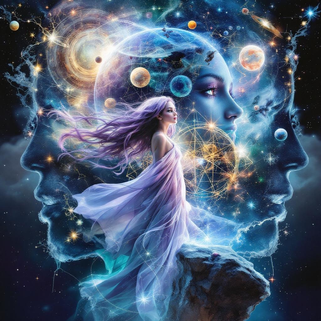 Alekalucard's tweet photo. QT your Astronomer's Sanctum Art https://t.co/97VRZU9Nxy