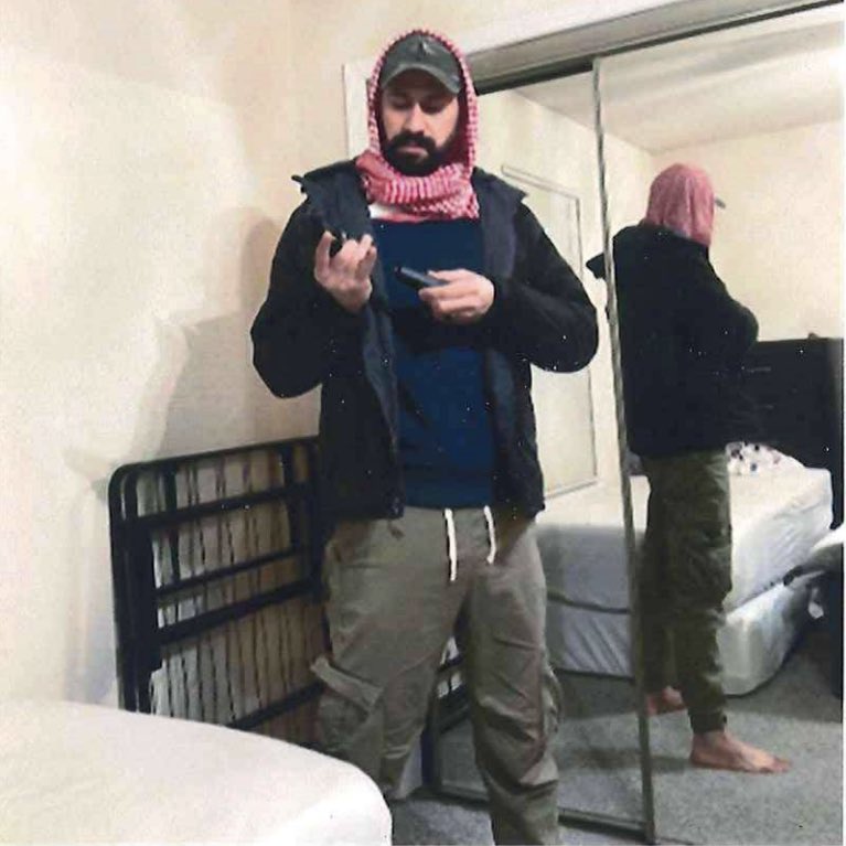 On October 7th, he crossed into Israel to assist in the murder and kidnapping of Jews.
Then less than a year later, he crossed into America undetected.
On a visa approved by the Biden admin.

His name?
Mahmoud Amin Ya’qub al‑Muhtadi.
His phone pinged near Kfar Aza.
One of the