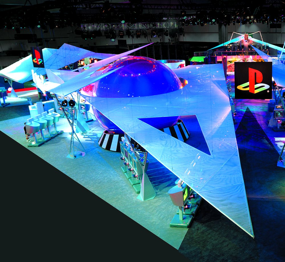 ObsoleteSony's tweet photo. Sony's booth at E3 2001 https://t.co/vZyXtb0kn4