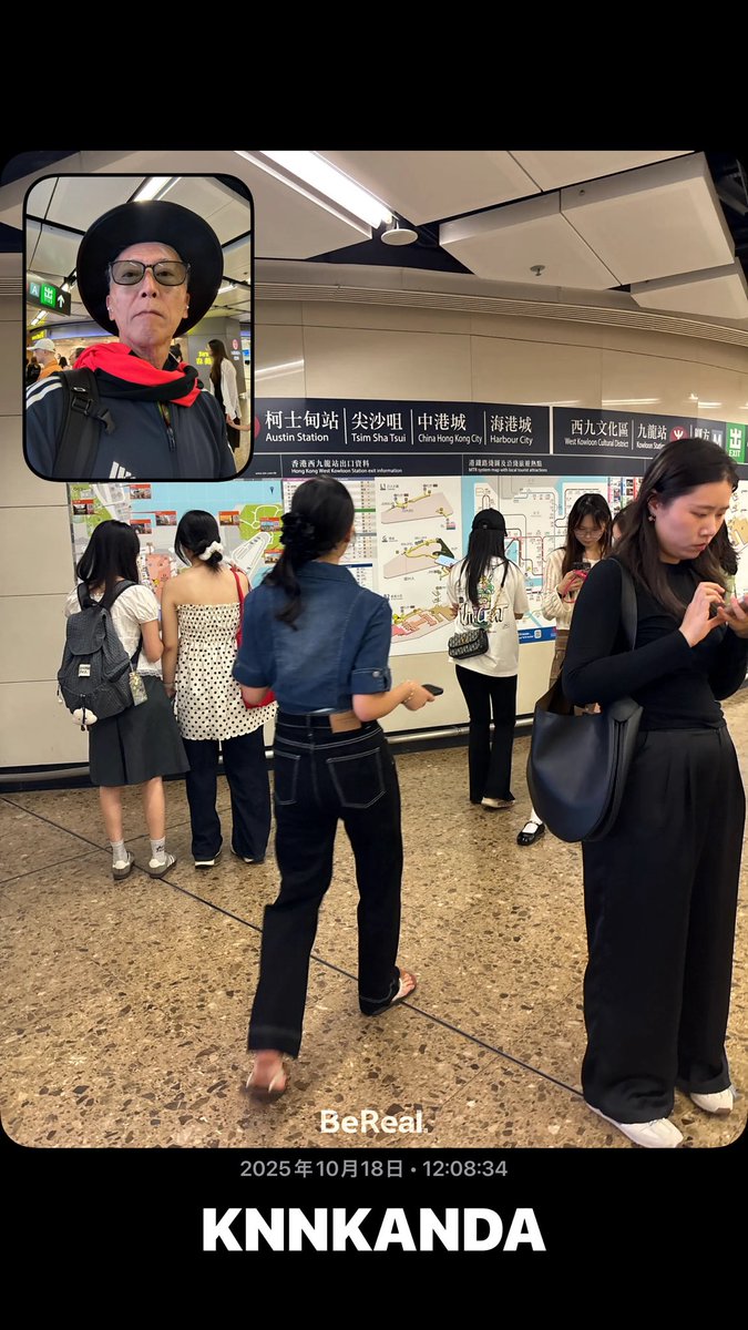 knnkanda's tweet image. 香港着！これから、バンコクへ！ bere.al/knnkanda