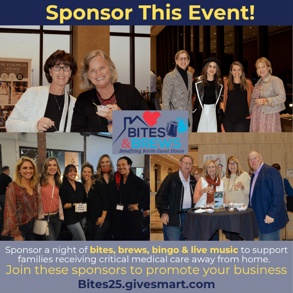 🍻 We’re gearing up for Bites &amp; Brews 2025 on November 7th, and we’re looking for sponsors to help make this incredible night possible!

Check out Bites25.givesmart.com to sponsor,  and a huge thank you to our amazing current sponsors! 🙏✨

#KevinGuestHouse #BitesAndBrews