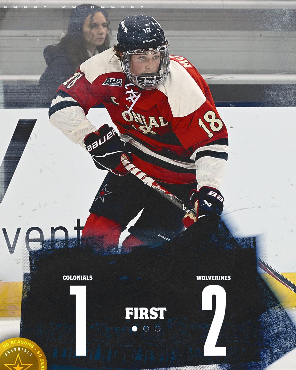 Score update as we head into the first intermission.