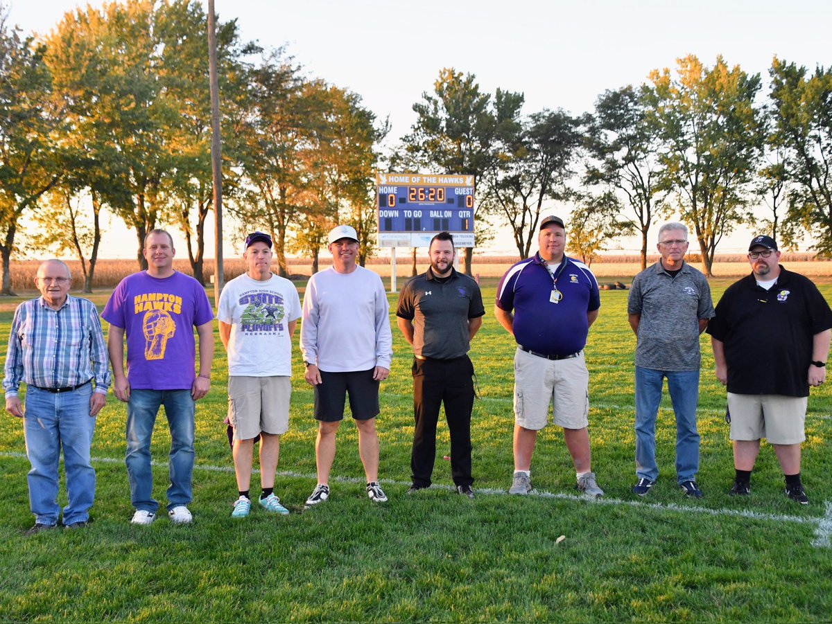 A collection of Hampton's finest right here. The stories these guys have to tell would take a lifetime! #nebpreps #finalflight