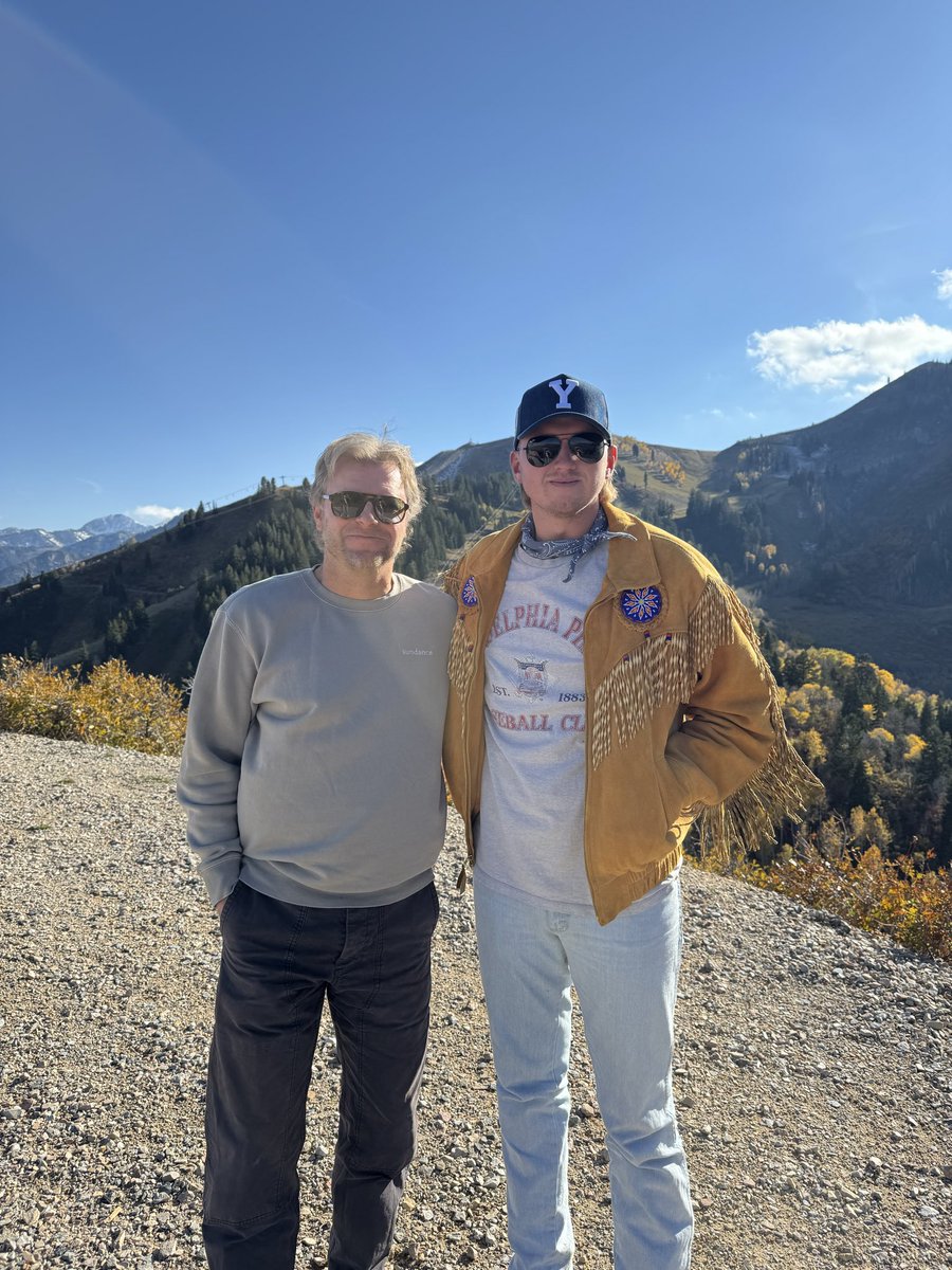 utah has quickly become my favorite state.

from paragliding this morning to a private drive of sundance with chad, the resort’s GM, i’m blown away. the @visitutahvalley and @sundanceresort hospitality is huge.

plus the dope lodge 33 hat, though i’m still wearing ute underwear.