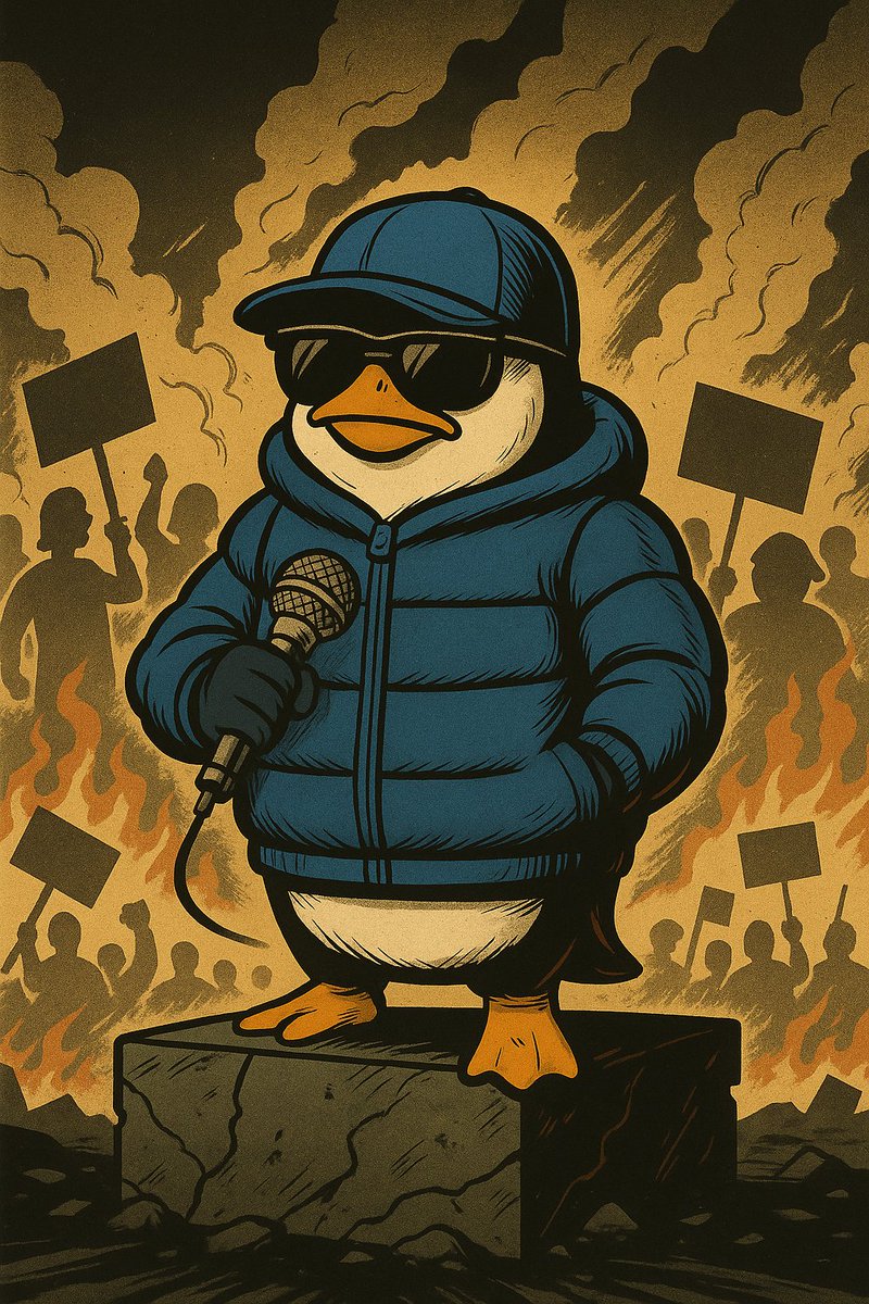 DePengSignal's tweet photo. Markets shook, headlines screamed, politics playing tug-of-war.. but pressure makes diamonds. From every dip, every doubt we rise sharper. This ain’t the end. Phoenix mode ON fam. $DPNG 🔥
#crypto #solana #dpng #thesignal https://t.co/EZXRO05bW3
