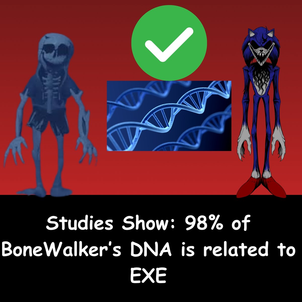 AdwsOnion's tweet photo. Studies Show: 98% of BoneWalker’s DNA is related to EXE

Want to learn more about this study? Click below for a deepdive from our team at ADWS! --> https://t.co/BtWbCgFAVb https://t.co/Klo6F3Oa8E