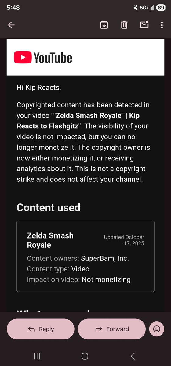 KizunaKip's tweet image. I will currently be suspending all reactions to Flashgitz. I will also be taking down my Space King reactions if Flashgitz, or an agency of behalf of Flashgitz, ether requests the removal of the content or invokes their copyright. The offending video has been deleted.
Thank you.