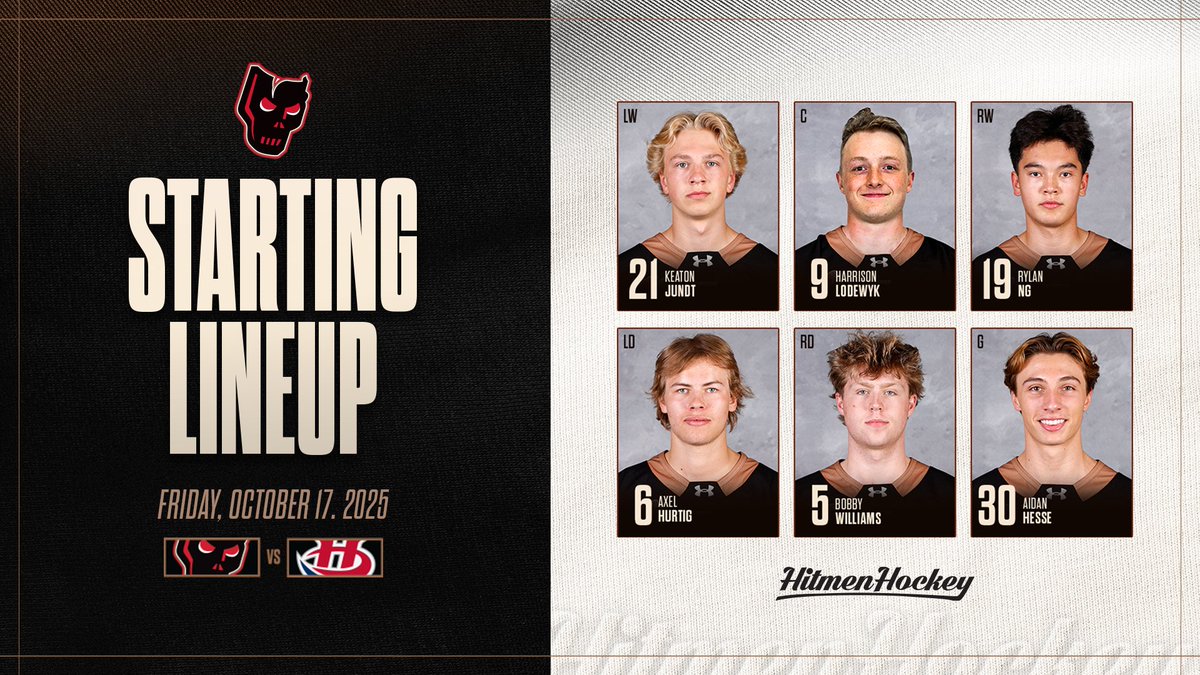Your starters here in Lethbridge 🔥

#GoHitmenGo