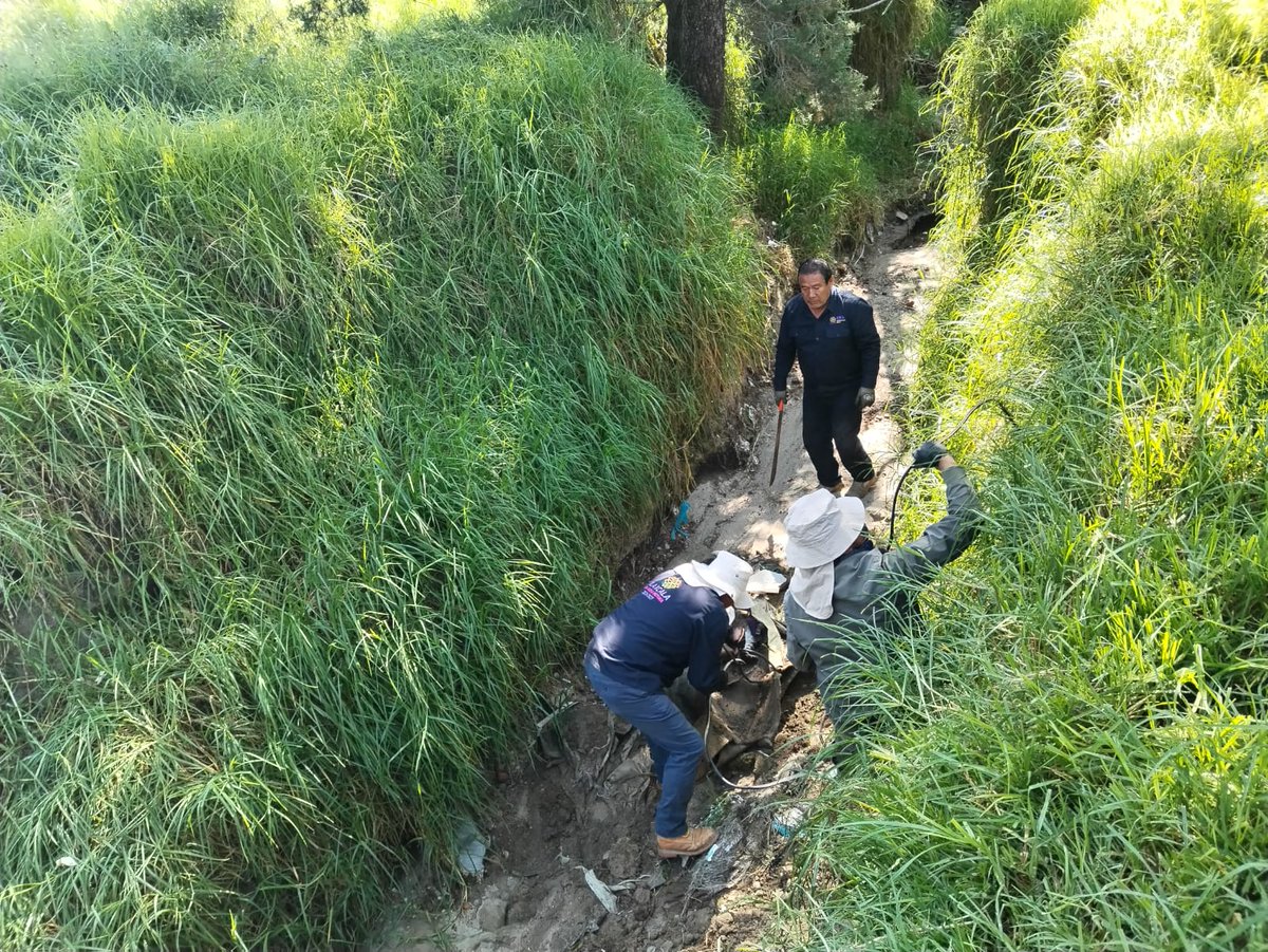 SMA_Tlx's tweet photo. 🌿 ¡Seguimos restaurando el Río Zahuapan! 💧
Hoy, en coordinación con #SEMARNAT, #PROFEPA, #CONAFOR, #SNSP, #CONANP, #PROPAET, #SESA y el municipio de #Xaloztoc y la comunidad, realizamos una jornada de limpieza en la Laguna de Oxidación Guadalupe Texmolac. https://t.co/hyExJ062BV