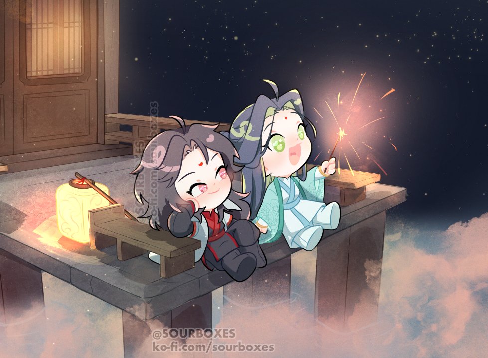 tinies in love ❤️💚 #svsss #bingqiu