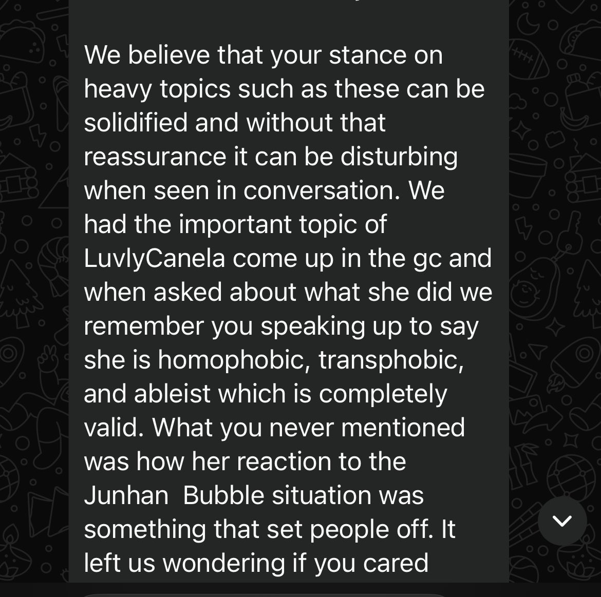 She knew Exactly Why she got cut off and What the issues were She just didn’t want #Yall to know why she got cut off Amen 🤷‍♂️💆‍♂️