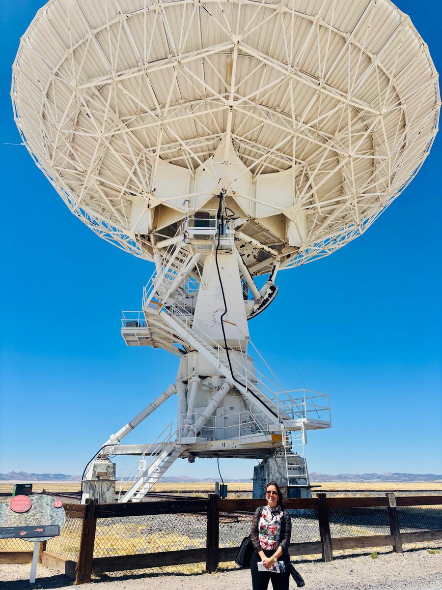 patriciapinzon's tweet image. During #TeamAlbuquerque’s most recent visit to Socorro, #NewMexico, we went to #VeryLargeArray @TheNRAO, one of the most powerful telescopes in the world. Its huge antennas are impressive, movable, and have been featured in movies such as “Contact” 👽. #NewMexico never…