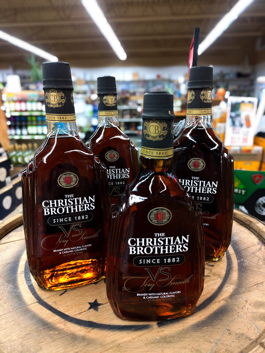 🥃 Smooth. Classic. Bold.

Christian Brothers Brandy 1.75L is now on sale for $18.99! Stock up on the spirit that’s been aging to perfection since 1882.

Must be 21+ to purchase.
#ChristianBrothers #BrandySale #CheersToTradition