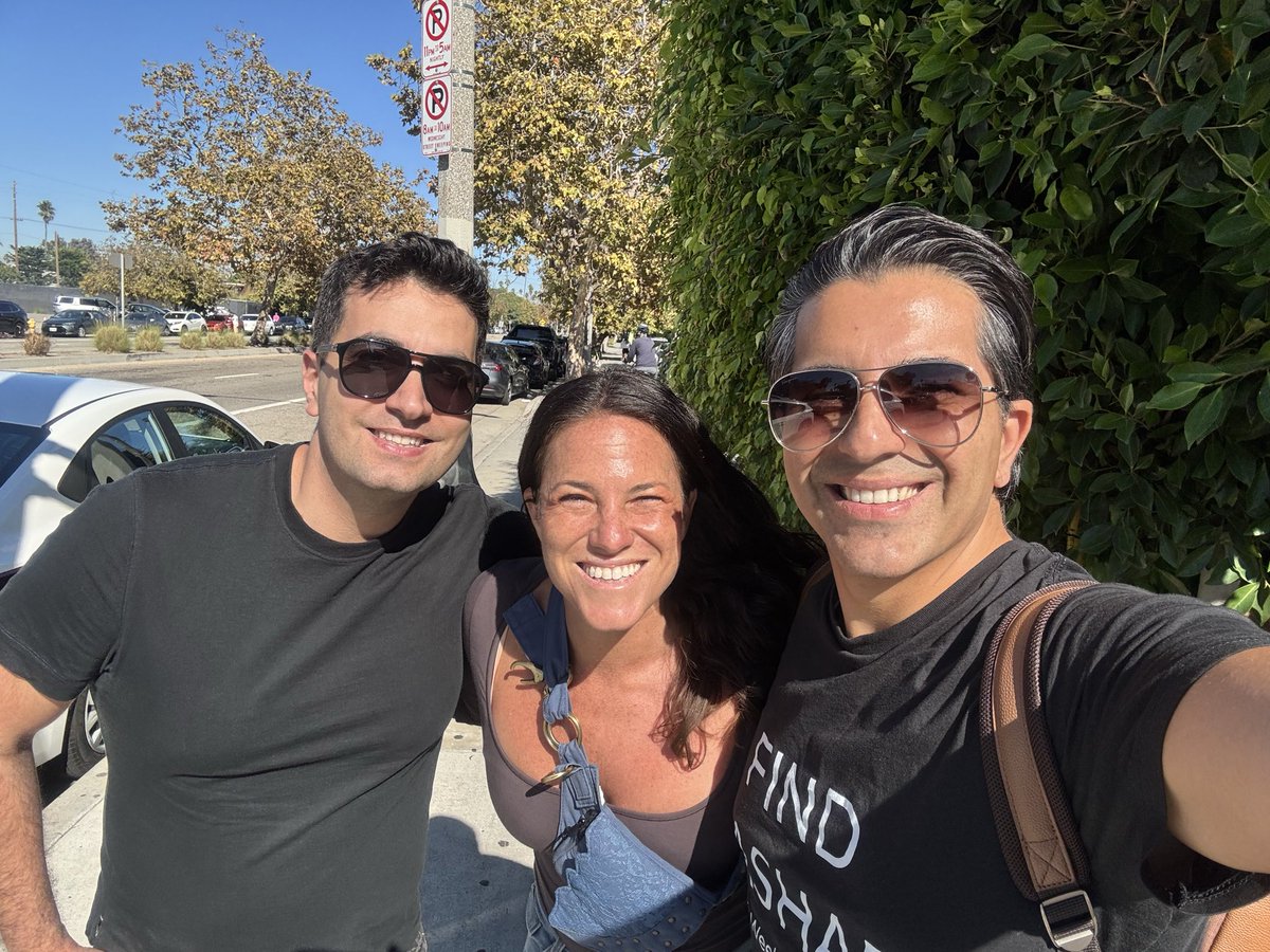 yashara's tweet image. #TechWeek continues at #LATechWeek with the unmistakable @EspreeDevora and Salar at Kirin’s event. 

Just wow! What’s next?