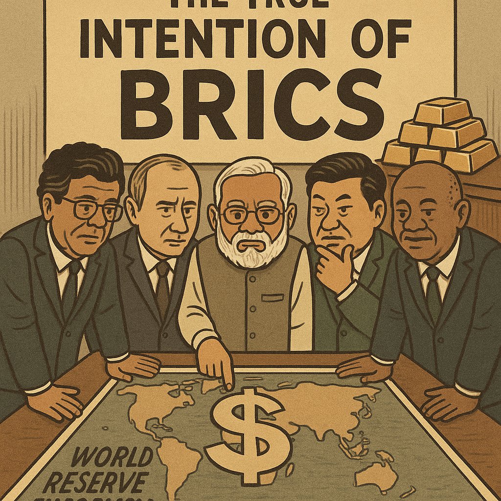 BRICS nations are de-dollarizing and loading up on gold instead of greenbacks.

BUY GOLD, WEAR DIAMONDS.