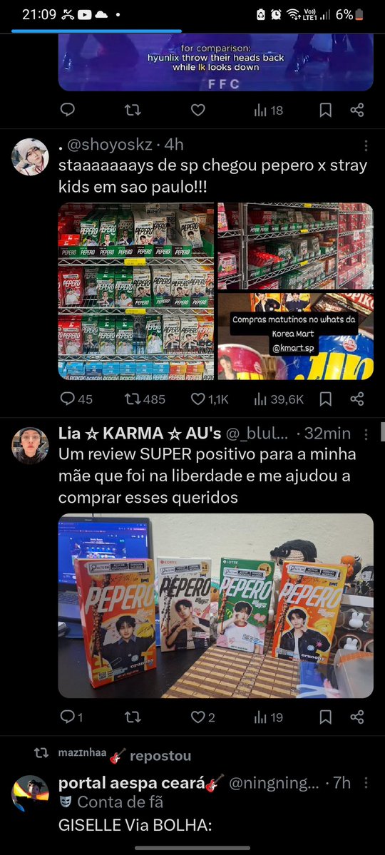 TODOS QUE TIVEREM O PEPERO DO SKZ VAO LEVAR BLOCK