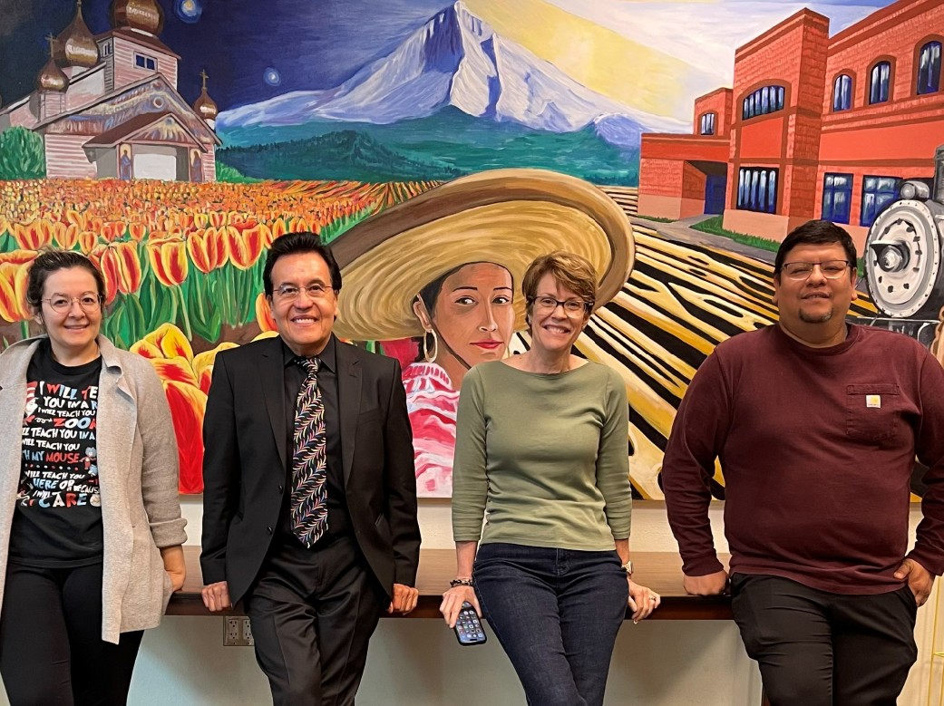 Great day at Chemeketa’s Woodburn Center! 
Loved connecting with colleagues, community &amp; students during Willamette Workforce Partnership’s “Preparing for Supervision &amp; Leadership” workshop — en español! 
Thanks Elias, Manuel, Lori, Rick &amp; Matt for inspiring #Woodburn leaders!
