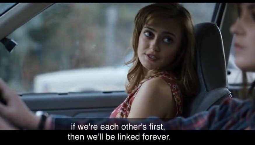 jackietaylorluv's tweet photo. “if we’re each other’s first, we’ll be linked forever” https://t.co/5KvNtuxwHB