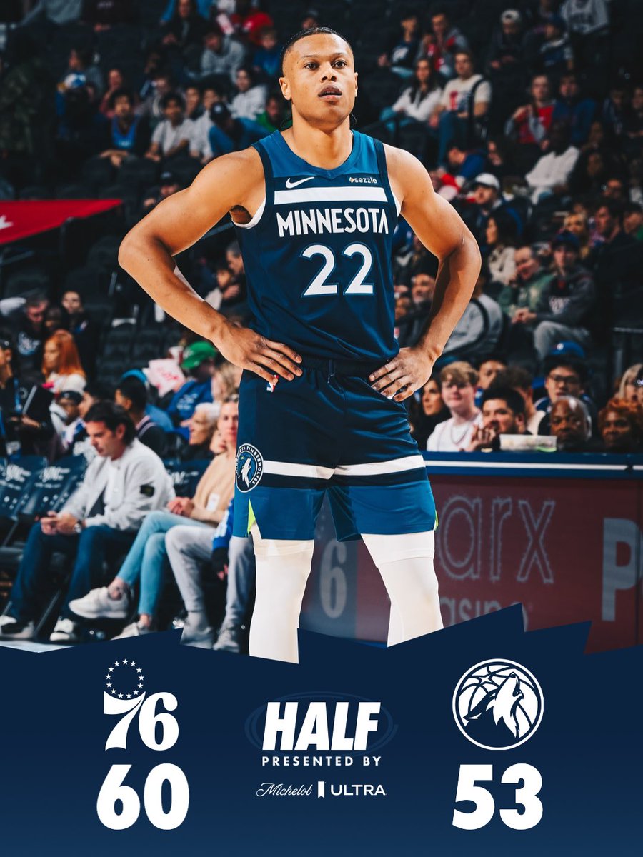 at the half. 