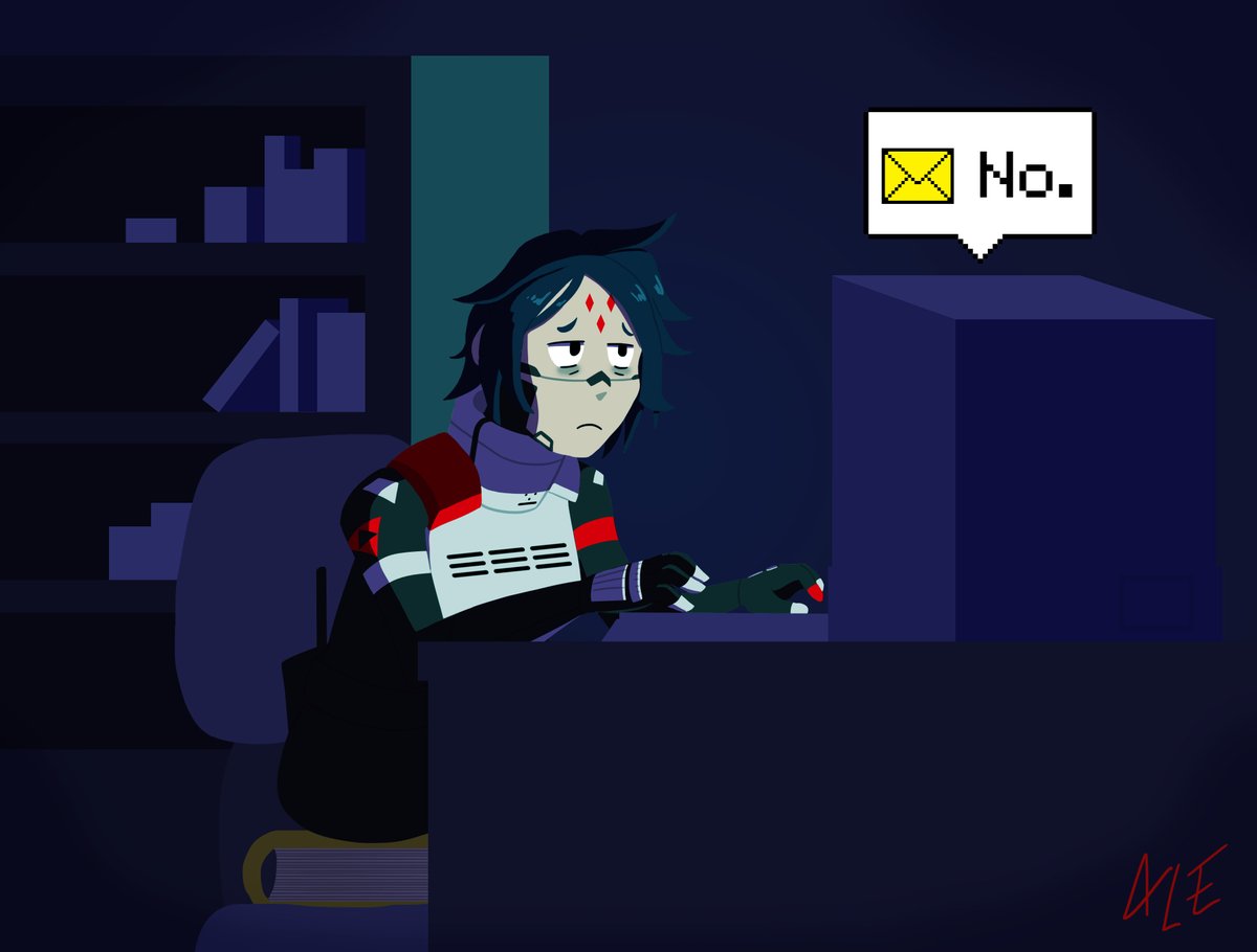 Straight to the point.
#SIGNALIS #signalisfanart 
I wanted to try again with no lineart, like in my last Signalis drawing.