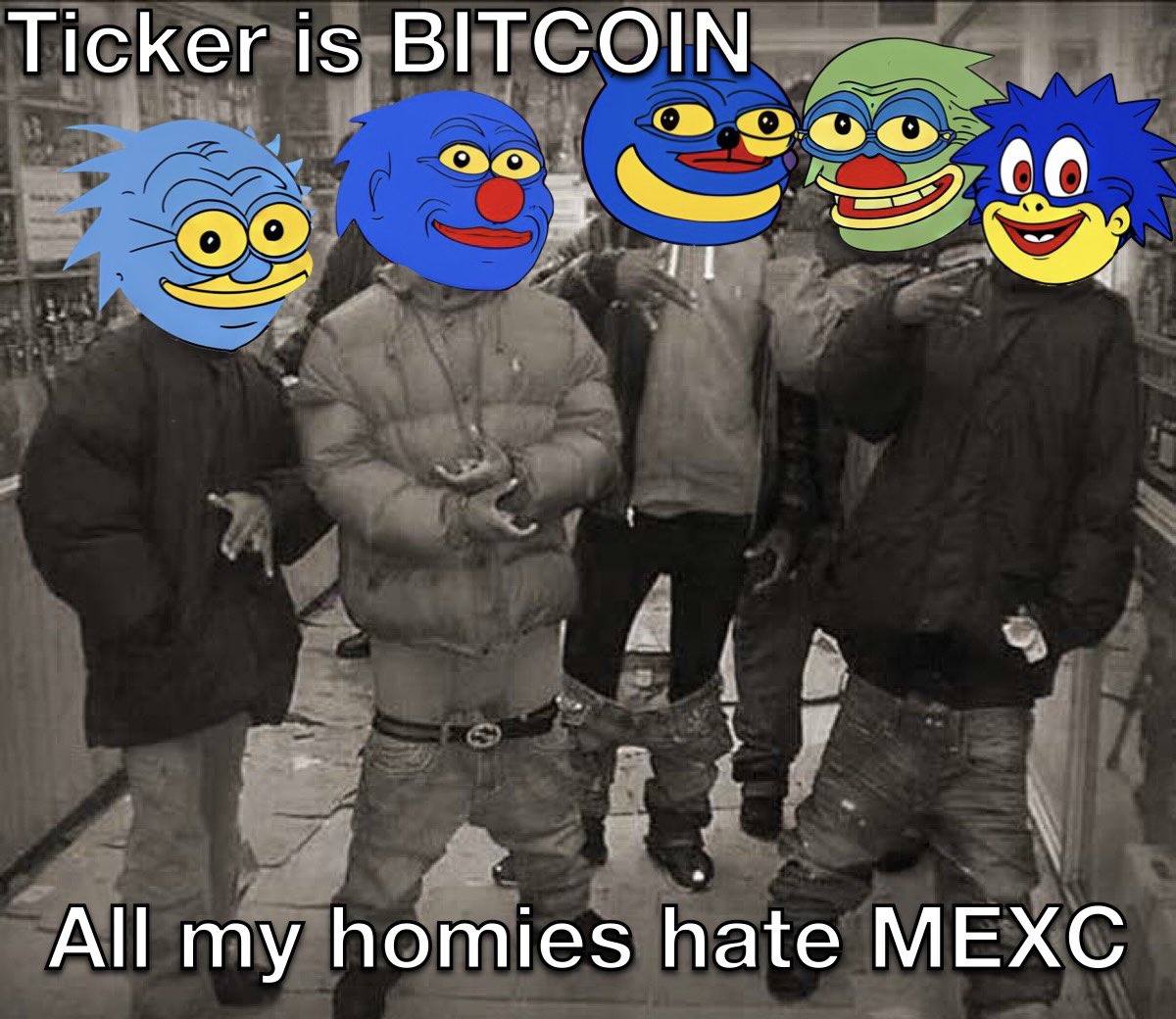 mexc is the worst exchange out there

wouldn’t even reach out to us when they listed harrypotterobamasonic10inu under $HARRY saying $BITCOIN would be confusing 

listed a $bitcoin2 a week later after getting paid, absolute clowns