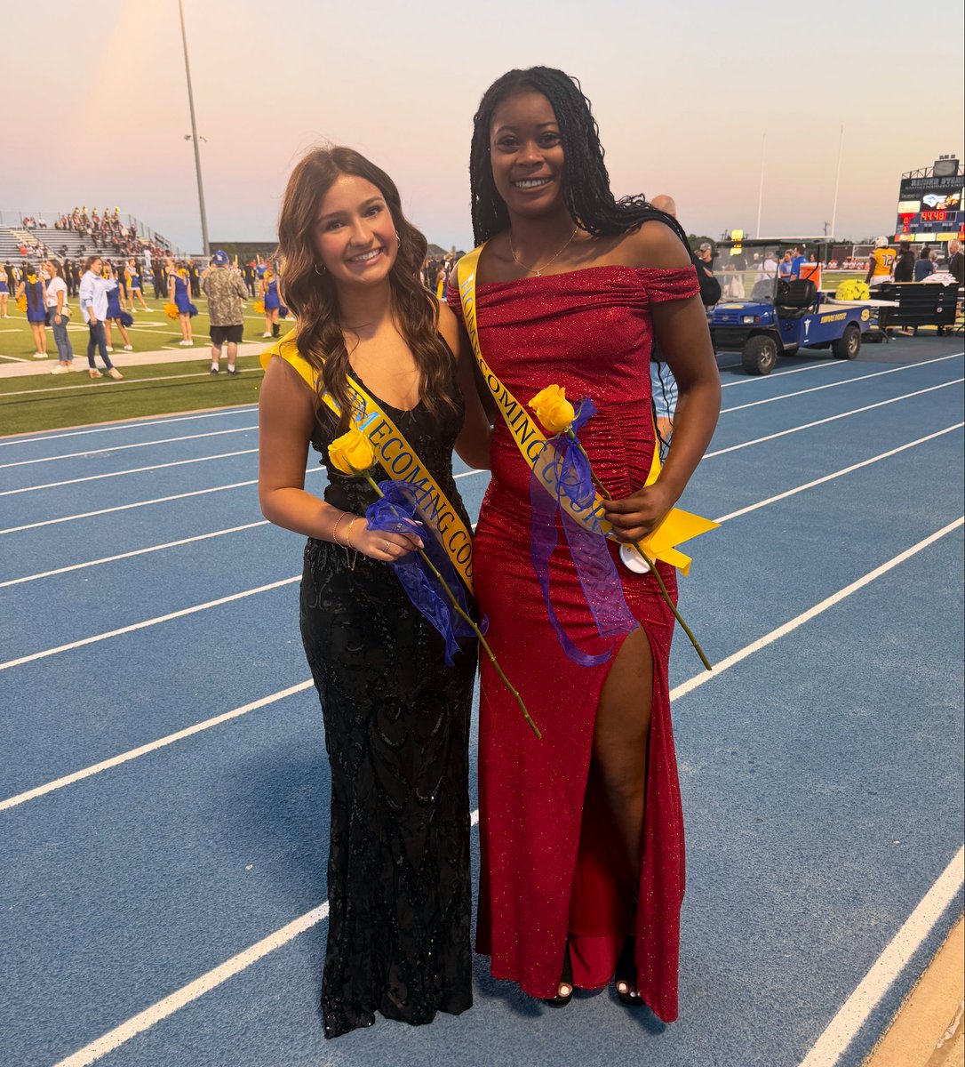 Homecoming Court 2025! 
WE KNOW THEM!!!! 💙💛