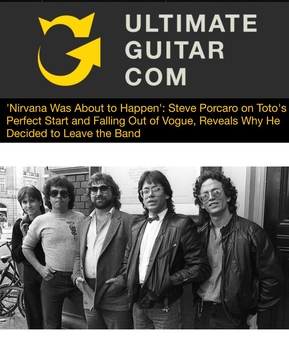Thanks to Ultimate Guitar for the interview!  Check it out at ultimate-guitar.com/news/general_m…

#steveporcaro #ultimateguitar #interview #composer #toto #greenhillmusic