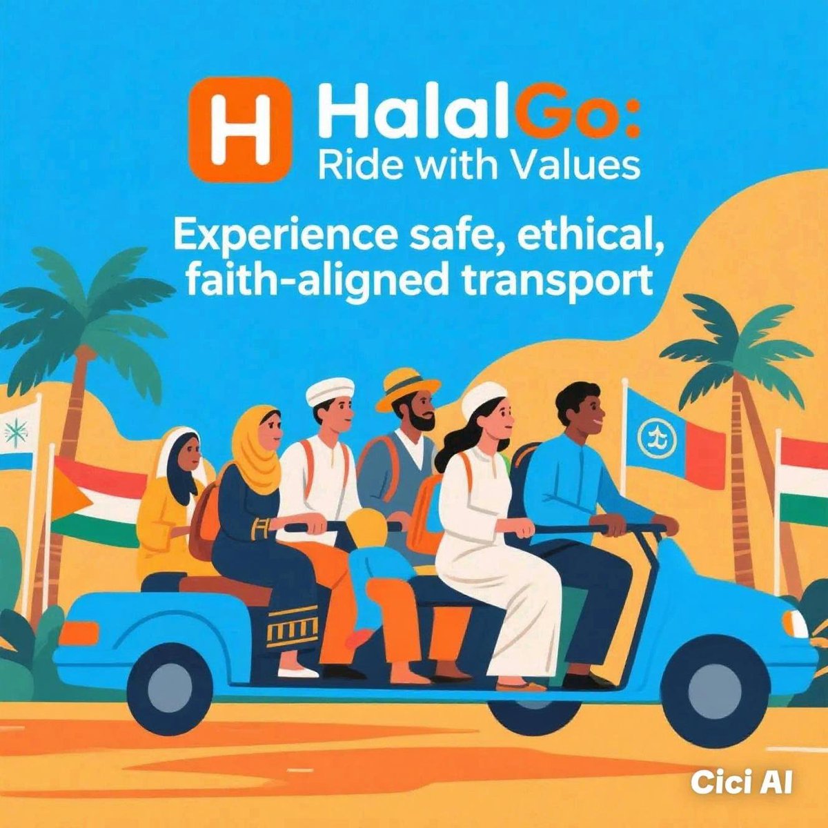 Ria0952's tweet photo. 🚗 HalalGo: Ride with Values 🌍✨
Experience safe, ethical, and faith-aligned transport made for modern travelers.
Move with comfort, trust, and purpose — the Halal way.
https://t.co/pLZpavN3lb

@maljefairi
@lynor_27
@noumanmh

#HalalGo #FaithAlignedMobility #RideWithValues https://t.co/gKPy4NFYmz