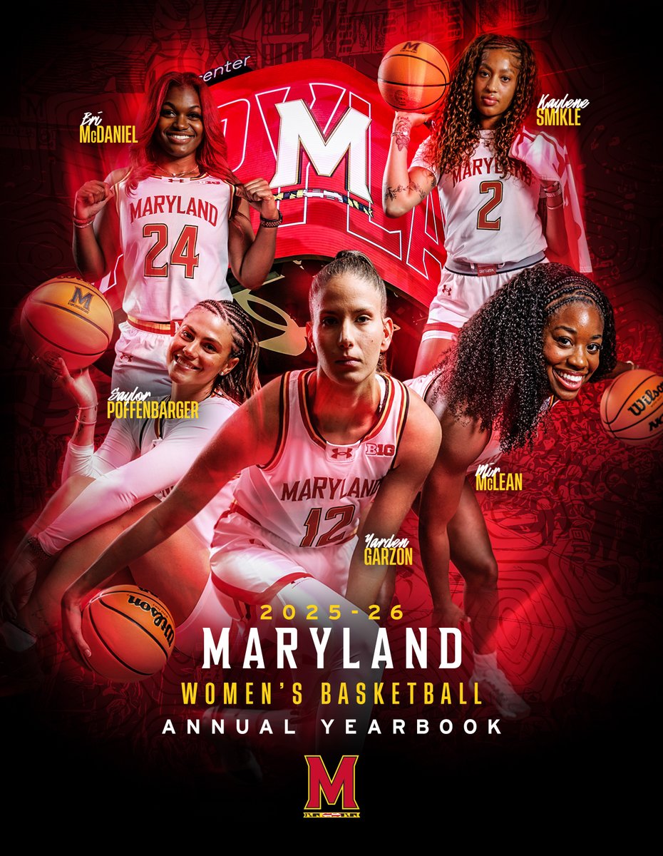GbengaDesigns's tweet image. Here's this year's @TerpsWBB Yearbook cover I designed. Watch the whole thing come to life in 2 minutes.
#WomensBasketball #DesignProcess #SportsDesign