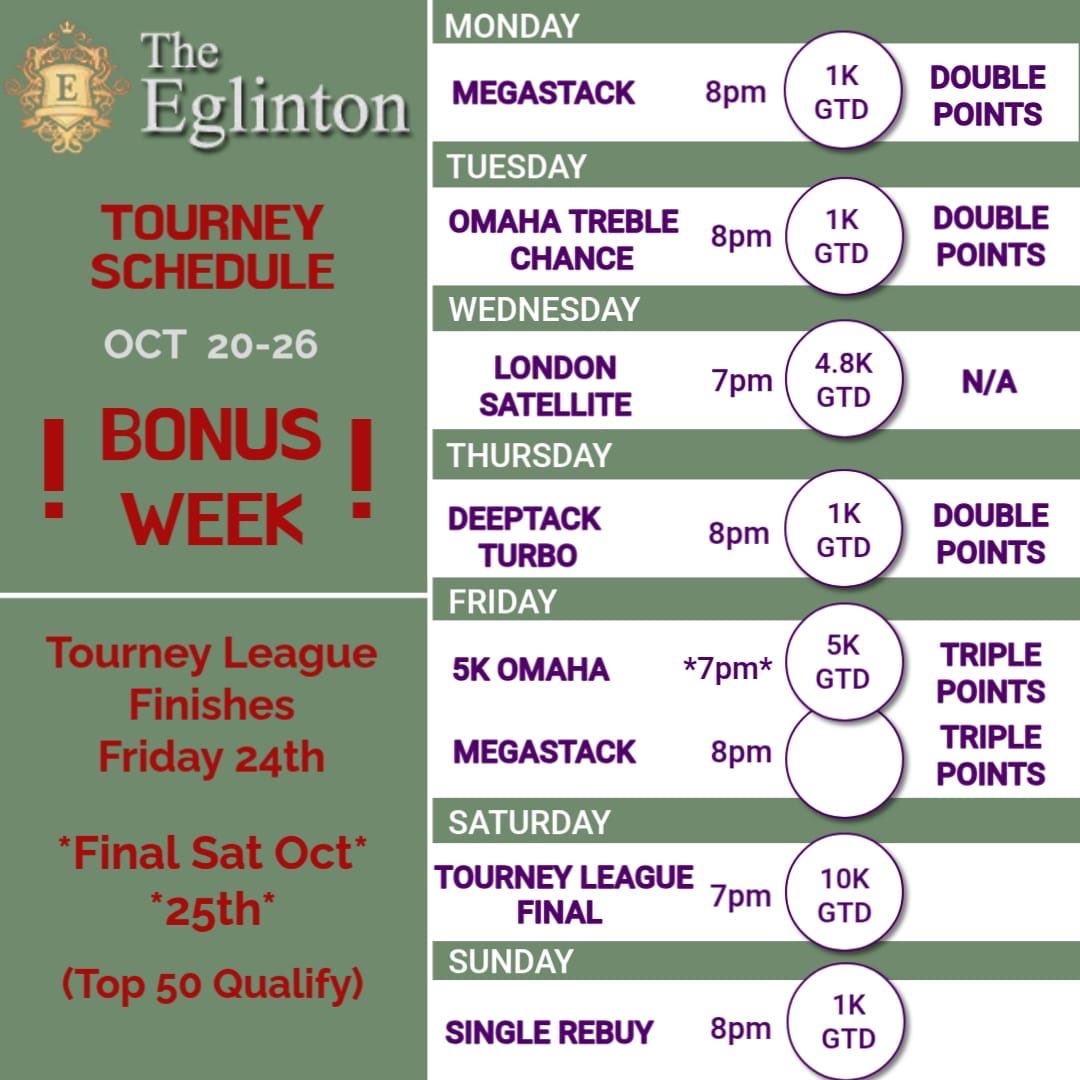 The Eglinton (@theeglinton) on Twitter photo 