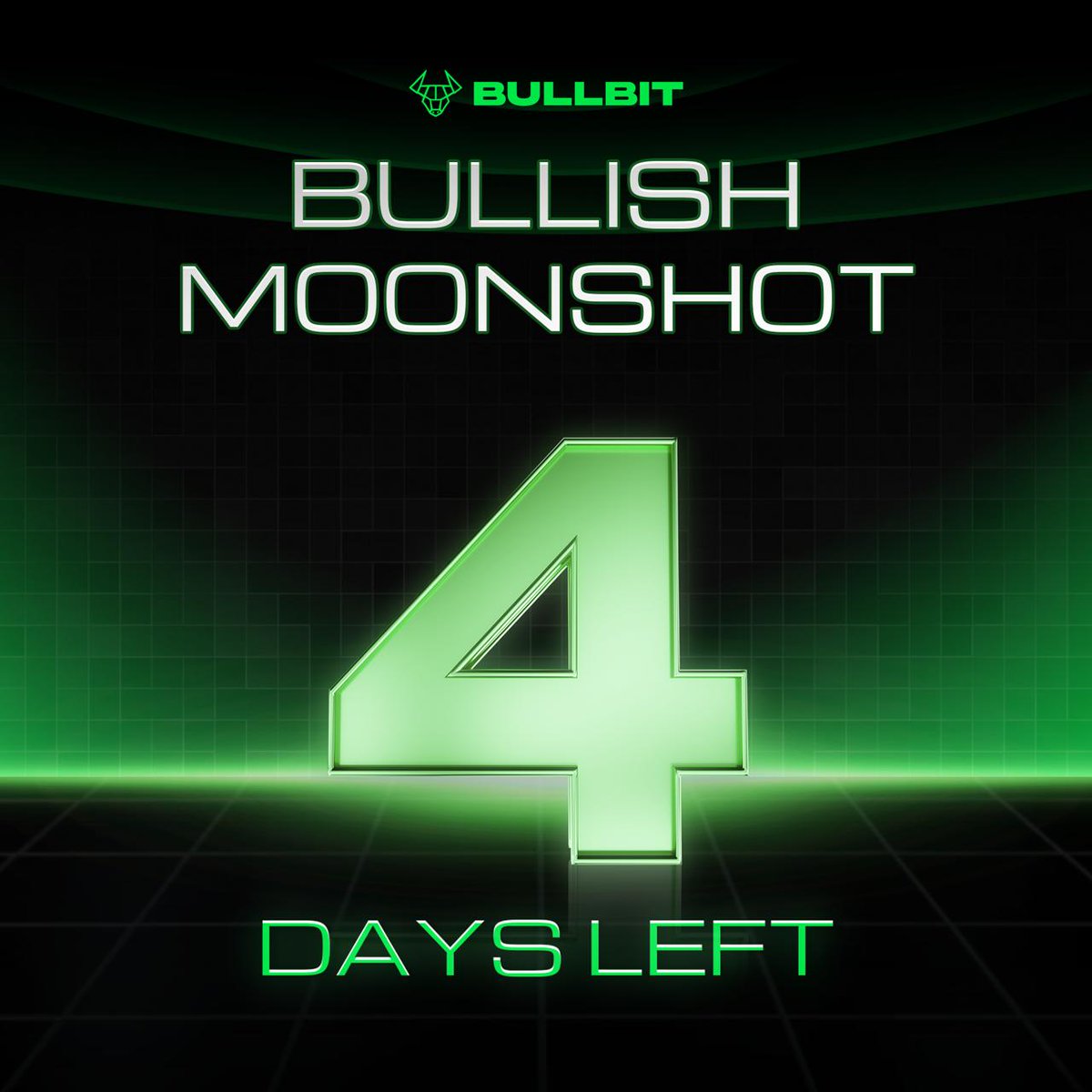 📞 4 DAYS LEFT – FINAL PUSH TO THE MOON!

Only 4 days remain before Bullbit distributes the $200,000 prize pool in $BUBI + $BNB 💰

Every trade, every token, every milestone could secure your place among the winners!

⏳ This is the final sprint - Don’t sit on the sidelines!