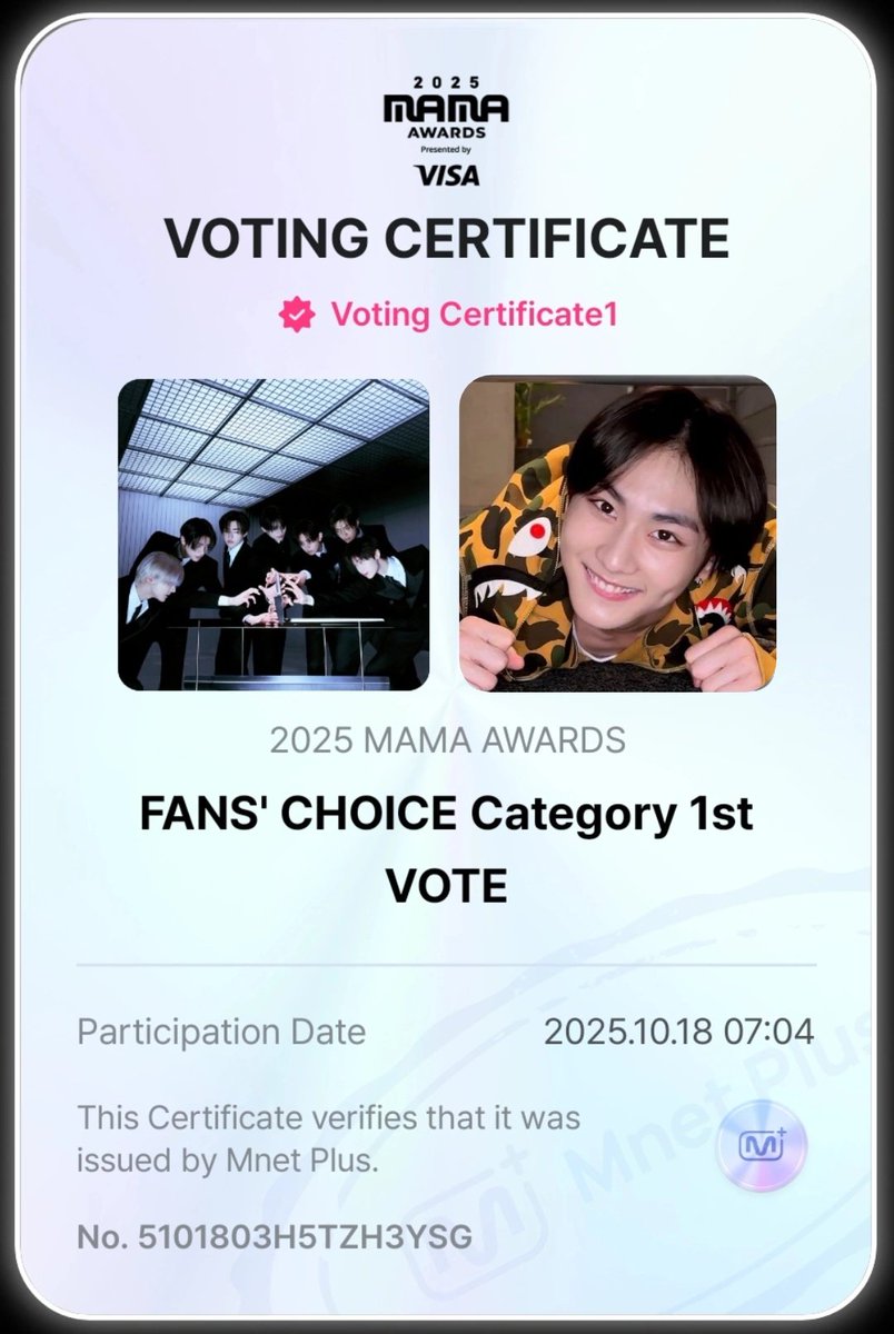 yangjungwon_ina's tweet photo. [REMINDER]
Selamat pagi, ENGENE!💗

Jangan lupa vote ENHYPEN di Fans' Choice 1st VOTE di mnetplus app sebelum kalian berangkat ke Sector-K untuk menghindari hilangnya sinyal.

Simpan sertifikat vote dan tunjukkan kepada tim Jungwon INA nanti untuk mendapatkan freebies.

Have fun yaa!🥰

🔗https://t.co/NHvs23D8kd
#JUNGWON #eMEOWgencyProject #SectorK #SectorK2025