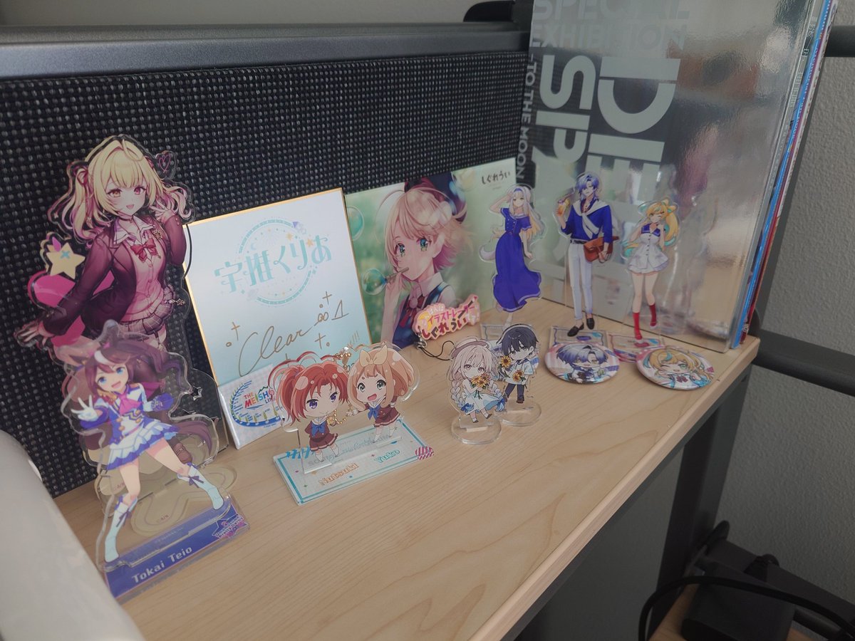 並べるスペースちょっと作ってみた
もっとあるけど持ってこなかった
ちょっと後悔