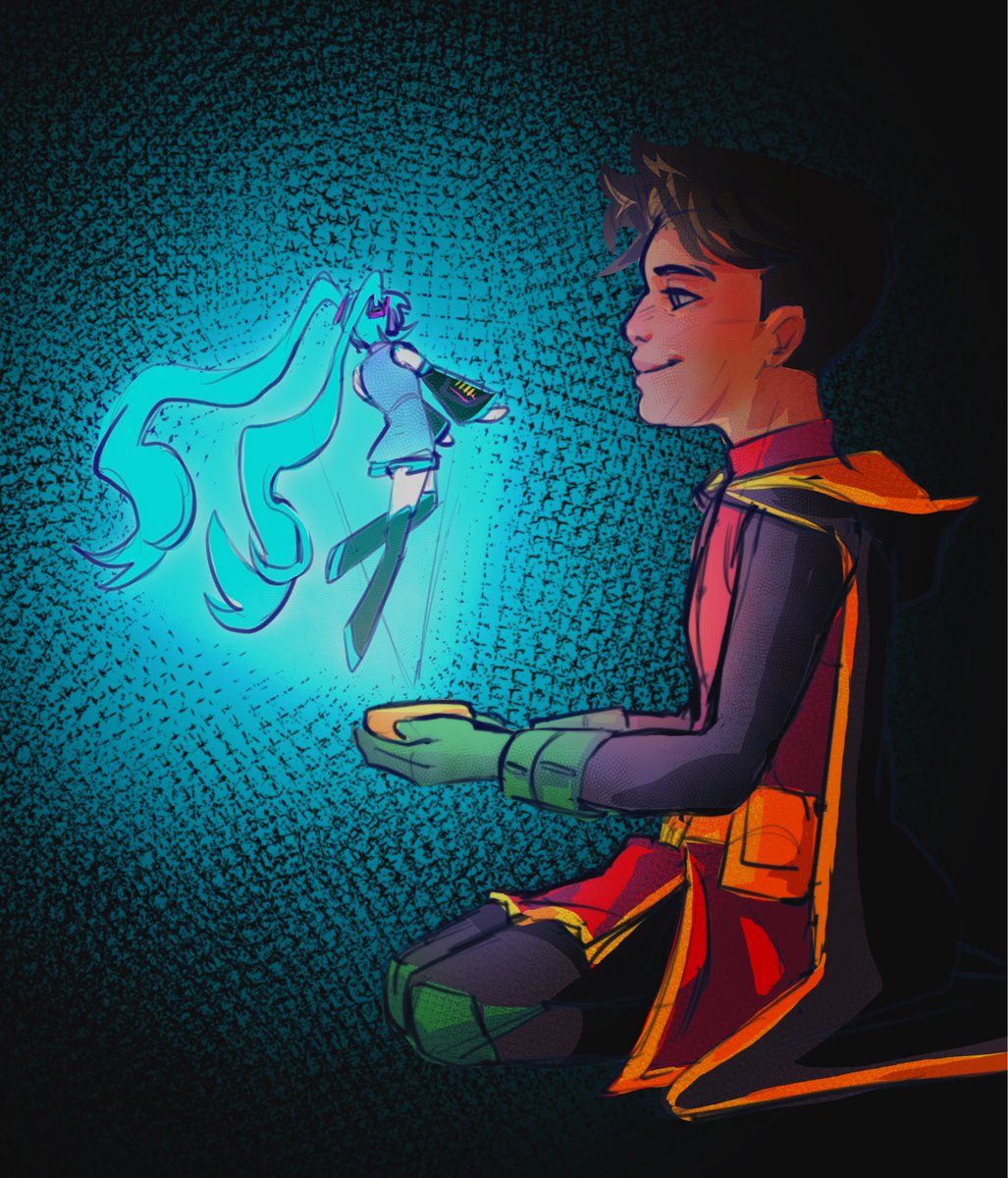 Don’t tell me he doesn’t mess w miku
#damianwayne #dccomics #robin #miku #mikutober2025
