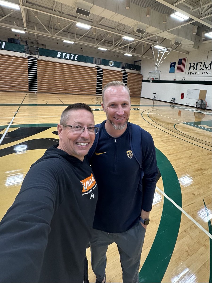 Great to compete against my guy ⁦<a href="/CoachJSchmitz/">Jason Schmitz</a>⁩ and the ⁦<a href="/CSSWBBall/">CSS WBBall</a>⁩ —look out for the Saints this season—they can play! #teambenedictine