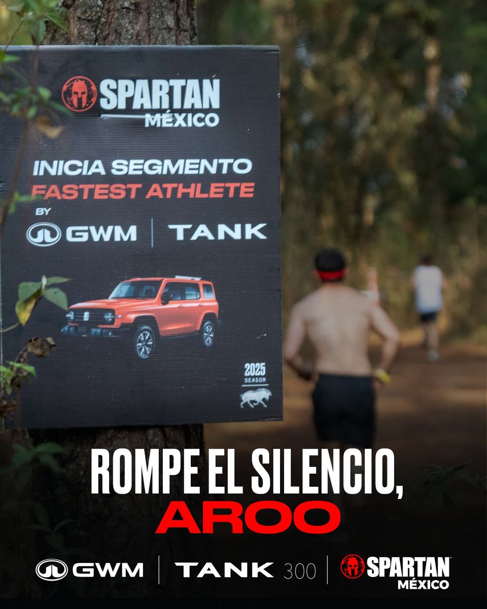 Entre KM 2 y 3 el reloj es tu pista limpia. Acelera sin drama, deja que hable el cronómetro.​
Participan categorías competitivas; premio GWM (mochila + accesorios) y anuncio en premiación.​
San Luis Potosí · Parque Tangamanga​

#GWMxSpartan #Tank300 #EpicForAll #SpartanRaceMx