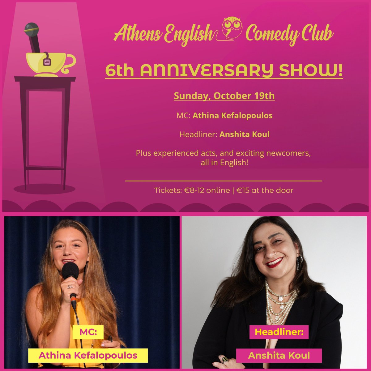 Athens English Comedy Club tweet media