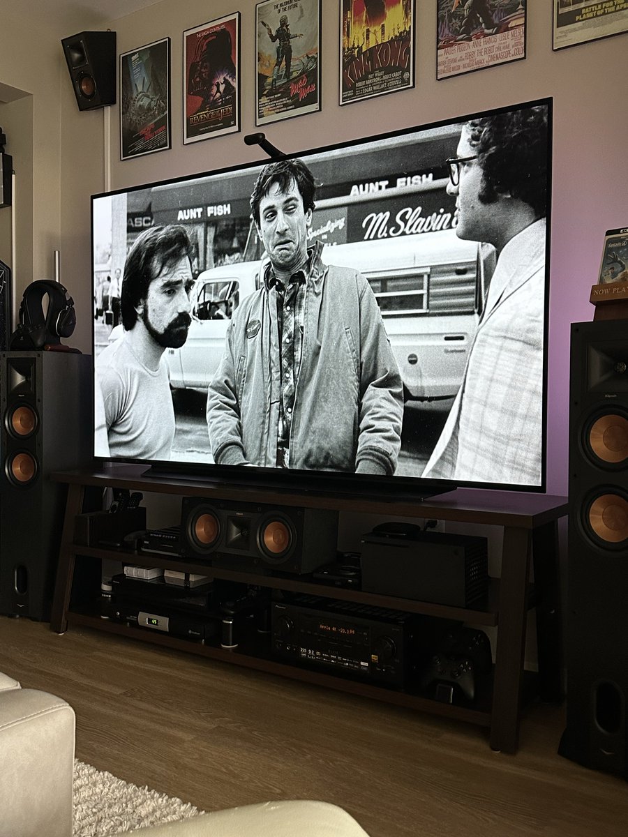Apple TV’s 5-plus hours long MR. SCORSESE is a hypnotically enthralling multi-part documentary about our greatest living filmmaker.  It’s a must watch.  

I love this behind the scenes pic from TAXI DRIVER with Robert De Niro making the most Robert De Niro-ian face ever.