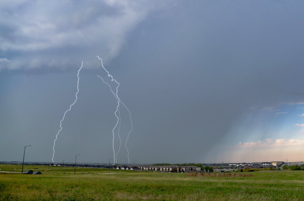 From a small storm earlier today, also GBR